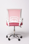 Офисное кресло BN-7166 . Белое\розовое