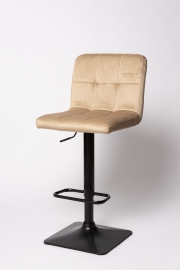 Стул Барный BN -1012 RQ   бежевый вельвет